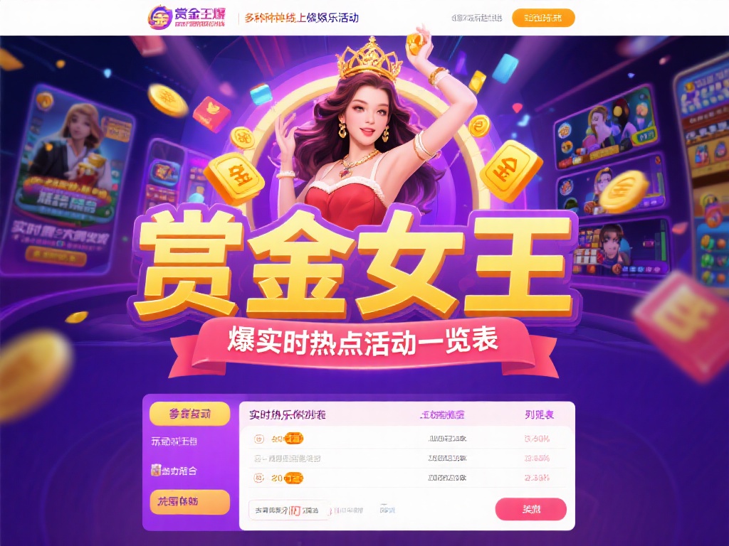 赏金女王爆大奖！实时热点活动全解析